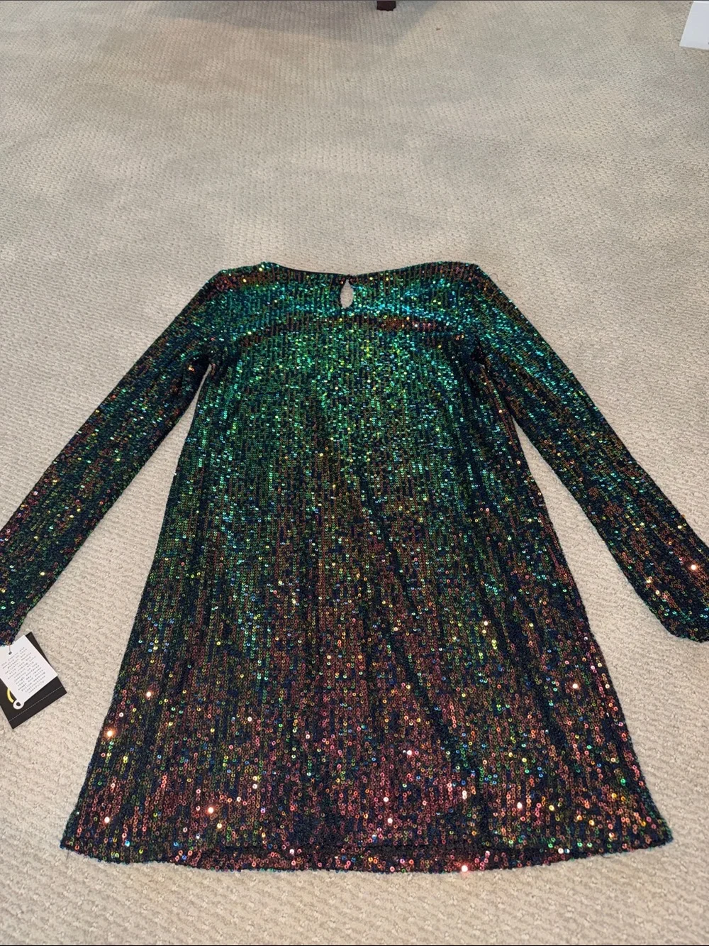 NWT Girl’s Sequin Shift Dress